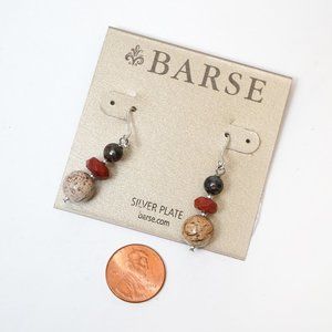 Barse Sterling Dangle Boho Earrings NWT